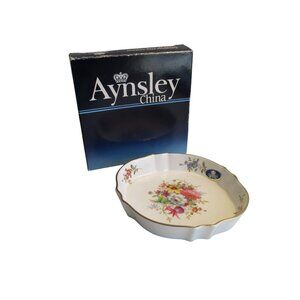 *Aynsley Howard Sprays Bone China Chatsworth Tray Flowers - NIB